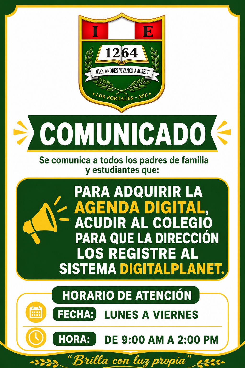 Comunicado Agenda Digital
